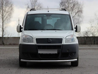 Передній захист ST008 (2 шт., нерж.) 60 мм для Fiat Doblo I 2005-2010 рр
