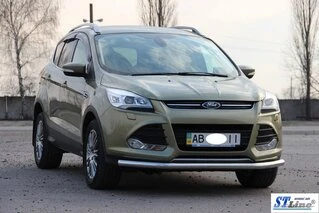 Передній захист ST008 (нерж.) 51 мм для Ford Kuga/Escape 2013-2019 рр