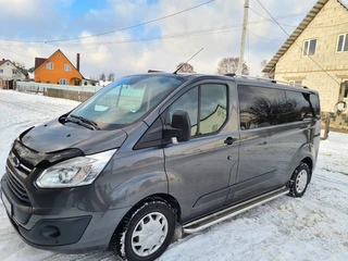 Рейлінги Хром Довга, металева ніжка для Ford Custom 2013-2022 рр