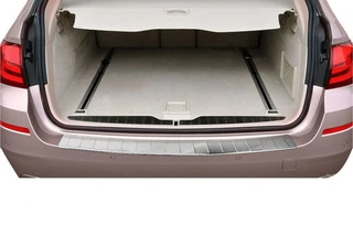 Накладка на задній бампер OmsaLine (SW, нерж.) для BMW 5 серія F-10/11/07 2010-2016 рр