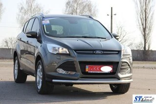 Передній захист ST008 (нерж.) 51 мм для Ford Kuga/Escape 2013-2019 рр