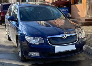 Зимова накладка на решітку (Нижня, 2008-2013) Матова для Skoda Superb рр