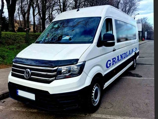 Накладки на решітку (4 шт, нерж) Carmos - Турецька сталь для Volkswagen Crafter 2016- рр