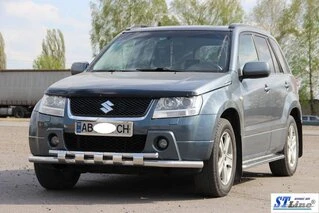 Передній вус ST015 (нерж) для Suzuki Grand Vitara 2005-2017 рр