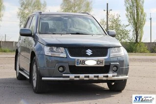 Передній вус ST015 (нерж) для Suzuki Grand Vitara 2005-2017 рр