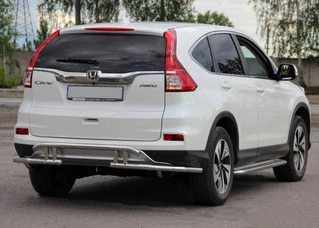 Задня дуга AK003-21 (нерж) для Honda CRV 2012-2016 рр