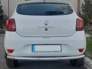 Задня дуга AK002 (нерж) для Renault Sandero 2013-2022 рр