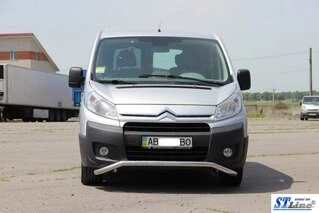 Передній захист ST007 (нерж.) 60 мм для Fiat Scudo 2007-2015 рр
