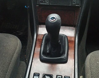 Чохол з ручкою КПП шкіра для Mercedes E-сlass W124 1984-1997 рр