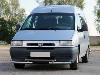 Передній захист ST009 (нерж) 51 мм для Peugeot Expert 1995-2007 рр