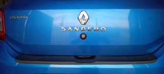 Накладка на задній бампер EuroCap (ABS) для Dacia Sandero 2013-2020 рр