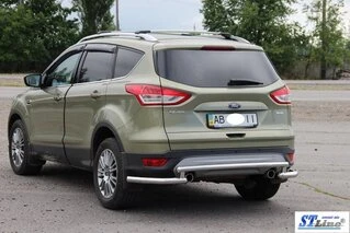 Задня дуга AK002-3 (нерж) для Ford Kuga/Escape 2013-2019 рр