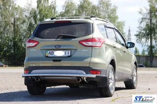 Задня дуга AK002 (нерж) для Ford Kuga/Escape 2013-2019 рр