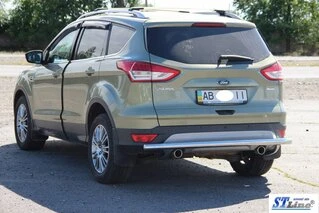 Задня дуга AK002 (нерж) для Ford Kuga/Escape 2013-2019 рр