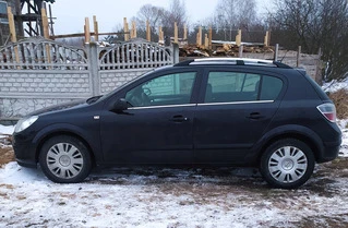 Рейлінги алюмінієві (HB, хром) для Opel Astra H 2004-2013 рр