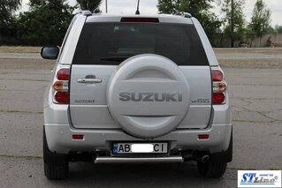 Задній захист AK002 (нерж) для Suzuki Grand Vitara 2005-2017 рр