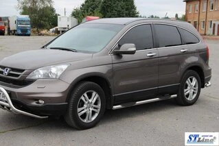 Бічні труби BB002 (2 шт., нерж) для Honda CRV 2012-2016 рр