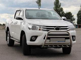 Передній захист WT010 (нерж) для Toyota Hilux 2015- рр
