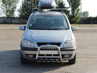 Кенгурятник QT006 (нерж) для Opel Zafira A 1998-2005 рр