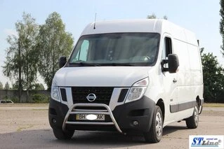 Кенгурятник WT018 (нерж.) для Opel Movano 2010-2021 рр