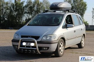 Кенгурятник QT006 (нерж) для Opel Zafira A 1998-2005 рр