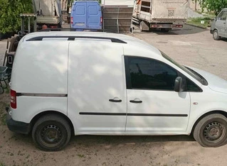 Рейлінги Skyport BLACK Стандартна база для Volkswagen Caddy 2010-2015 рр