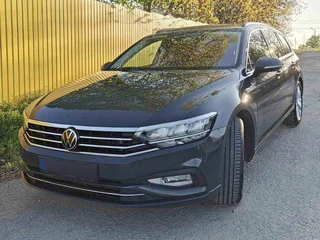 Накладка на фари і смужка (3 шт, нерж) Carmos - Турецька сталь для Volkswagen Passat B8 2015-2023 рр