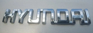 Напис Hyundai (10.0см на 1.5см) для Тюнінг Hyundai