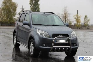 Передня дуга QT006 (нерж.) для Daihatsu Terios 2006- рр