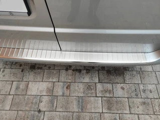 Накладка на задній бампер OmsaLine (нерж) Матова для Mercedes Vito / V-class W447 2014- рр