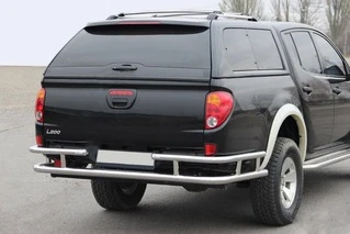 Задній захист AK0022 (нерж) для Mitsubishi L200 2006-2015 рр