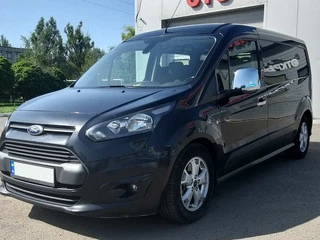 Накладки на ручки (4 шт, нерж) Carmos - Турецька сталь для Ford Connect 2014-2021 рр