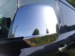 Накладки на дзеркала 2014-2018 (2 шт, пласт) для Ford Connect рр