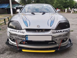 Універсальна передня лип накладка Niken Yellow (ABS)