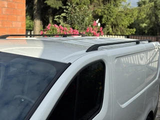 Рейлінги чорні Коротка база, чавунні ніжки для Fiat Talento 2016- рр