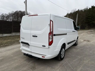 Накладка на задній бампер Carmos (нерж) для Ford Custom 2013-2022 рр