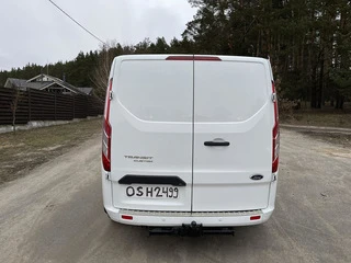 Накладка на задній бампер Carmos (нерж) для Ford Custom 2013-2022 рр