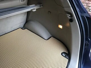 Килимок багажника (EVA, бежевий) (5 місць) для Hyundai Santa Fe 2 2006-2012 рр