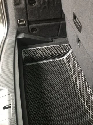 Килимок багажника нижній (EVA, чорний) для Volkswagen Sharan 2010- рр