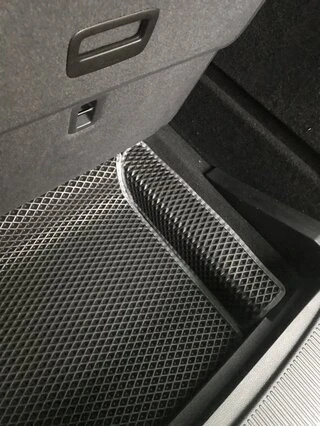 Килимок багажника нижній (EVA, чорний) для Volkswagen Sharan 2010- рр