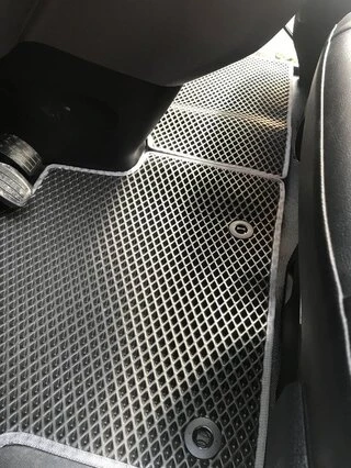 Поліуретанові килимки (2 шт, EVA, чорні) 1-20251 для Toyota Proace