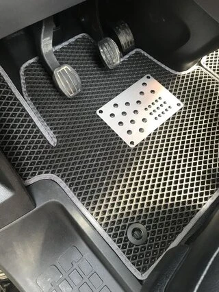 Поліуретанові килимки (2 шт, EVA, чорні) 1-20251 для Toyota Proace