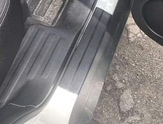 Накладки на дверні пороги EuroCap (4 шт, ABS) для Nissan X-trail T32 / Rogue 2014-2021 рр