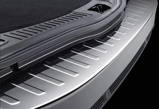 Накладка на задній бампер (SW, нерж.) для Ford Mondeo 2008-2014 рр