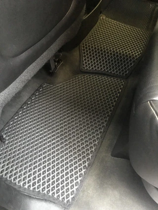 Поліуретанові килимки 3 ряди (EVA, чорні) для Chevrolet Suburban 2014-2019 рр