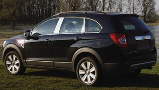 Накладки на стійки (нерж.) для Chevrolet Captiva 2006-2019 рр