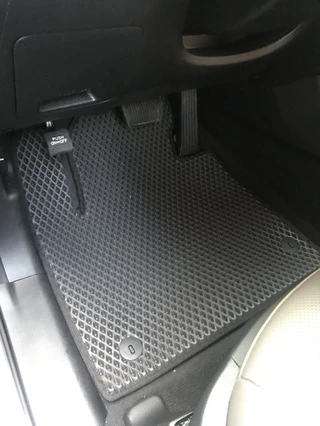 Килимки 5 місць (EVA, чорні) для Hyundai Santa Fe 3 2012-2018 рр