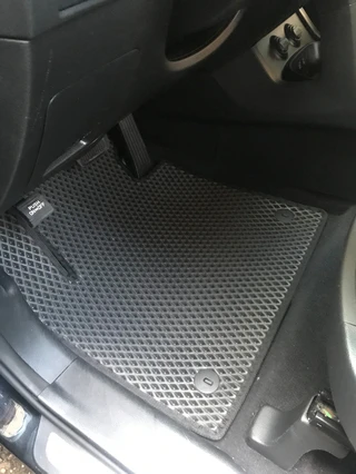 Килимки 5 місць (EVA, чорні) для Hyundai Santa Fe 3 2012-2018 рр