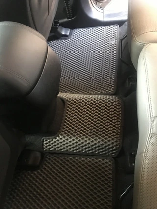 Килимки 5 місць (EVA, чорні) для Hyundai Santa Fe 3 2012-2018 рр