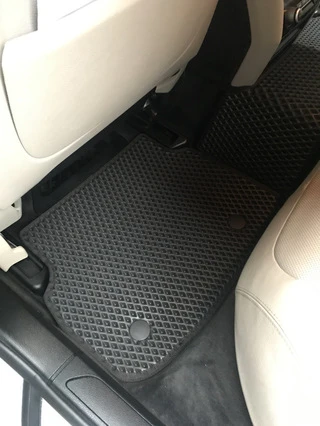 Килимки EVA Long (чорні) для BMW 7 серія F01/F02